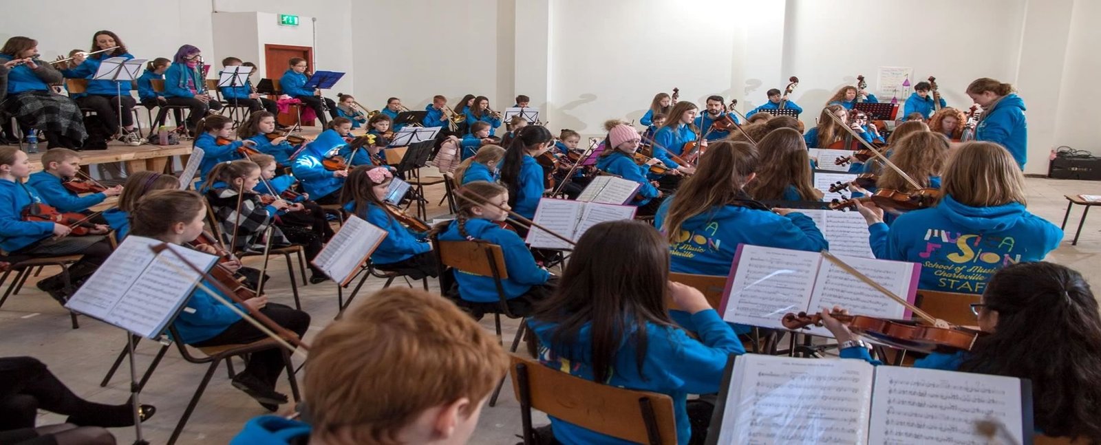 Musica Fusion students performing together
