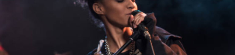 Singer taking part in a Musica Fusion vocal session
